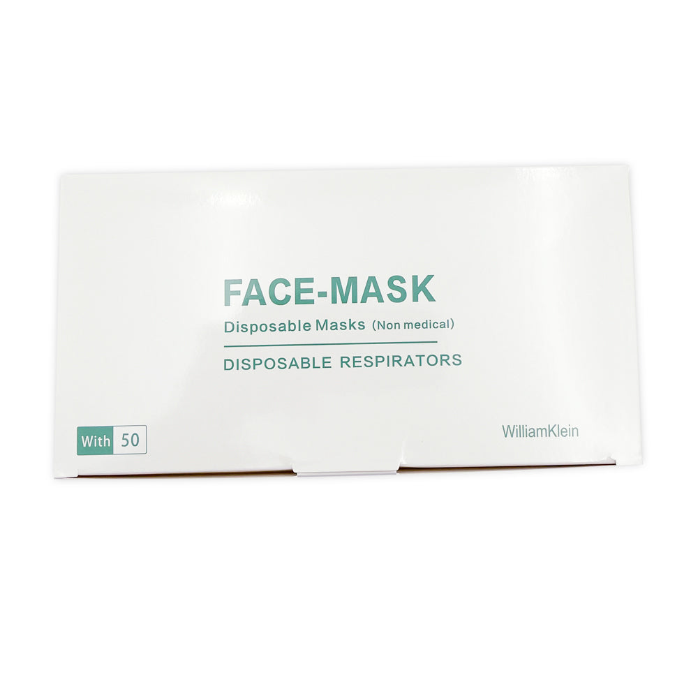 Disposable Face Masks 50 Pack 3 Ply Dust Filter Masks Protective 98% 3 Layer Medical Surgical