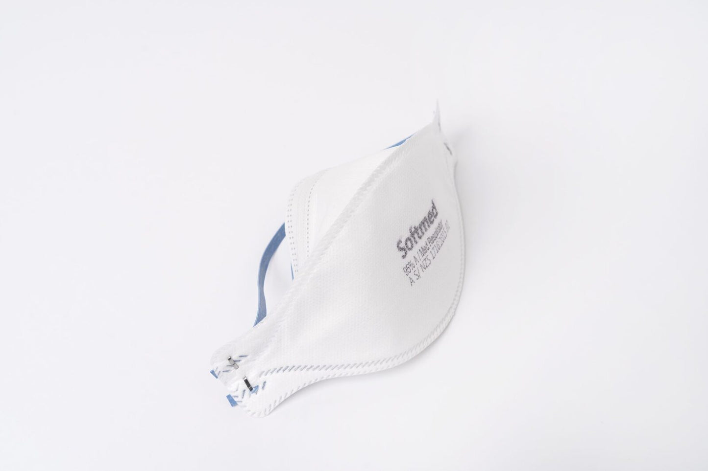 20 x N95 P2 A-Med Fish Style Comfort Elastic Head Loop Headband Respirator Face Mask- TGA ARTG 347410